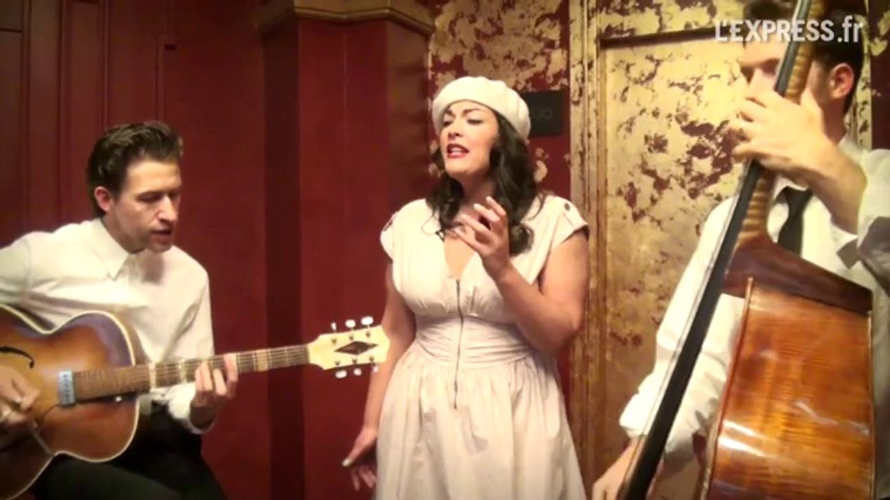 Caro Emerald en session acoustique interprète A night like this