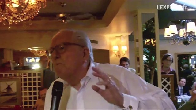 Jean-Marie Le Pen parle du futur enfant du couple Sarkozy-Bruni