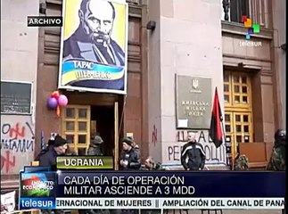 Ucrania: Kiev gasta tres millones USD cada día de ofensiva militar