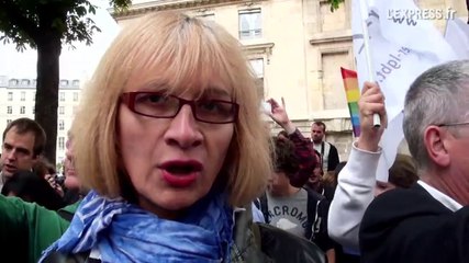 Manifestation pour le mariage homosexuel