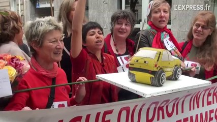 Manifestation pour le droit de conduire des Saoudiennes