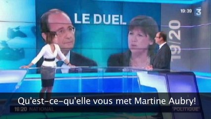 Ce qu'ont vraiment dit Hollande et Aubry