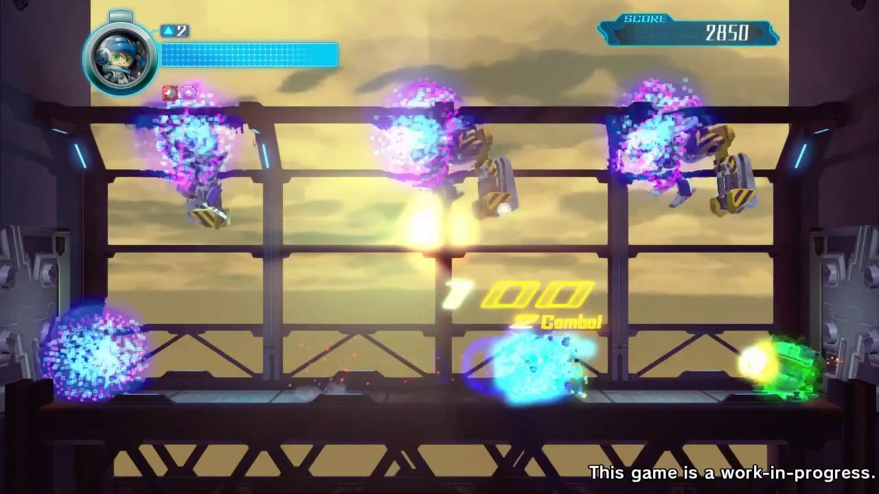 Mighty No. 9 - Gameplay Work in Progress