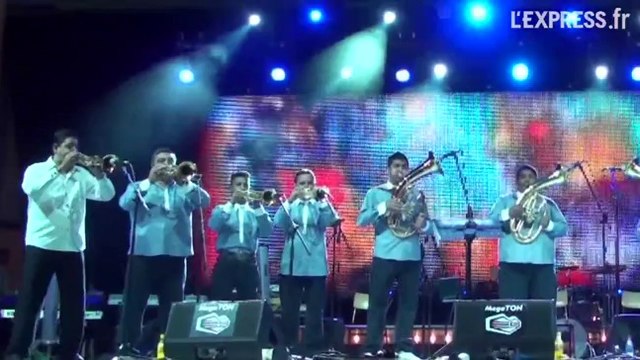 Mamutovitch en concert au Festival de Guca