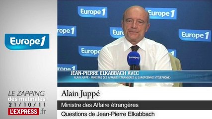 Juppé: "Nous faisons confiance au CNT libyen"