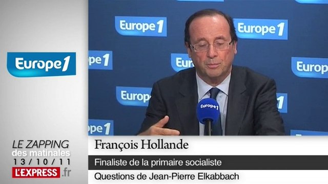 Aubry: Hollande essaye de passer entre les gouttes / Le Zapping des matinales