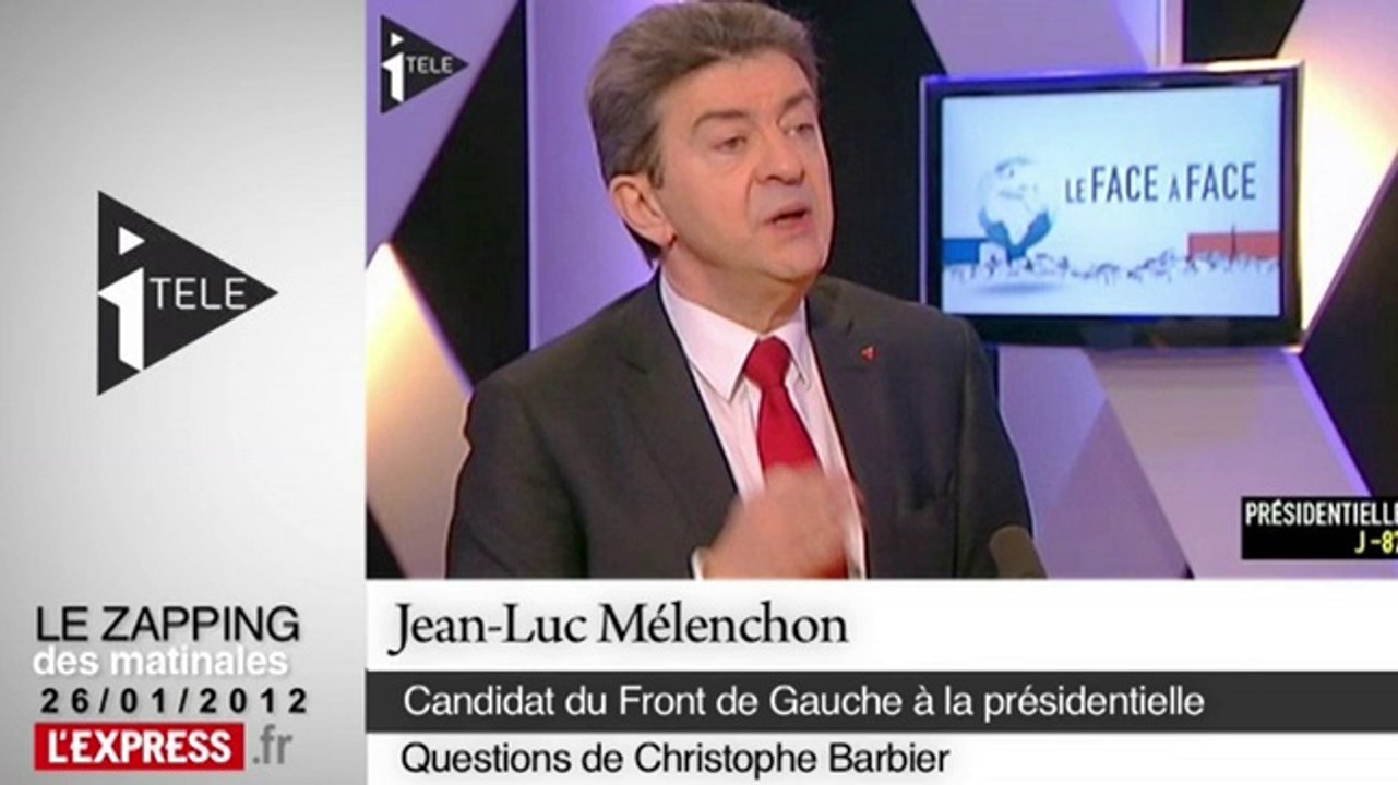 Zapping des matinales du 26 janvier 2012