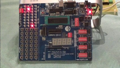 İnovatronik Kurs4: Mikrodenetleyici Tabanlı Trafik Sinyalizasyonu Sisteminin EX8L geliştirme kartı ve Uygulama Kartı üzerinde çalıştırılması