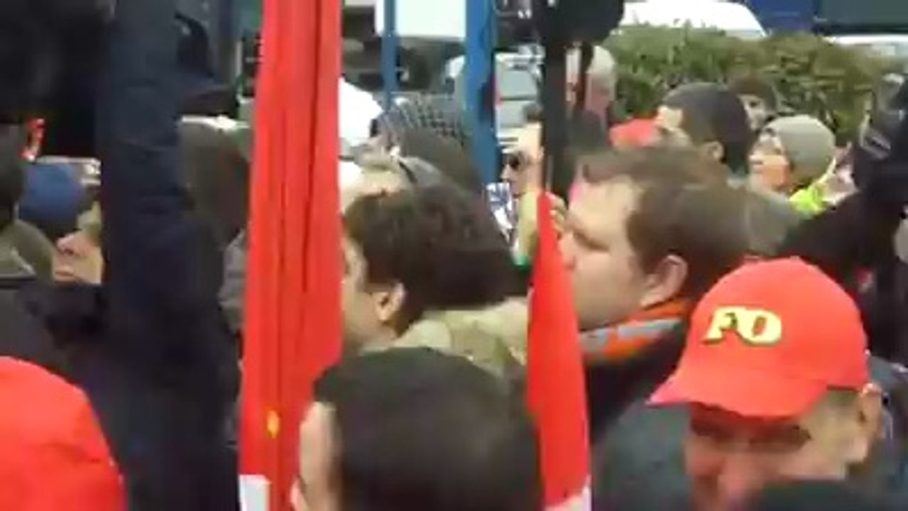 Hollande à Florange / 24 février 2012