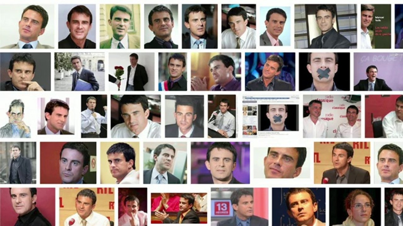 Le web portrait de Manuel Valls