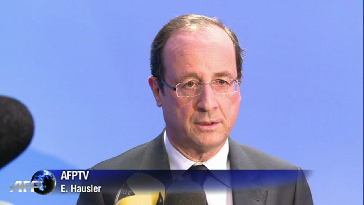 Toulouse: François Hollande apporte son soutien aux policiers