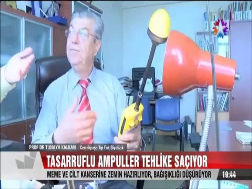 Tasarruflu ampullerde kanser tehlikesi