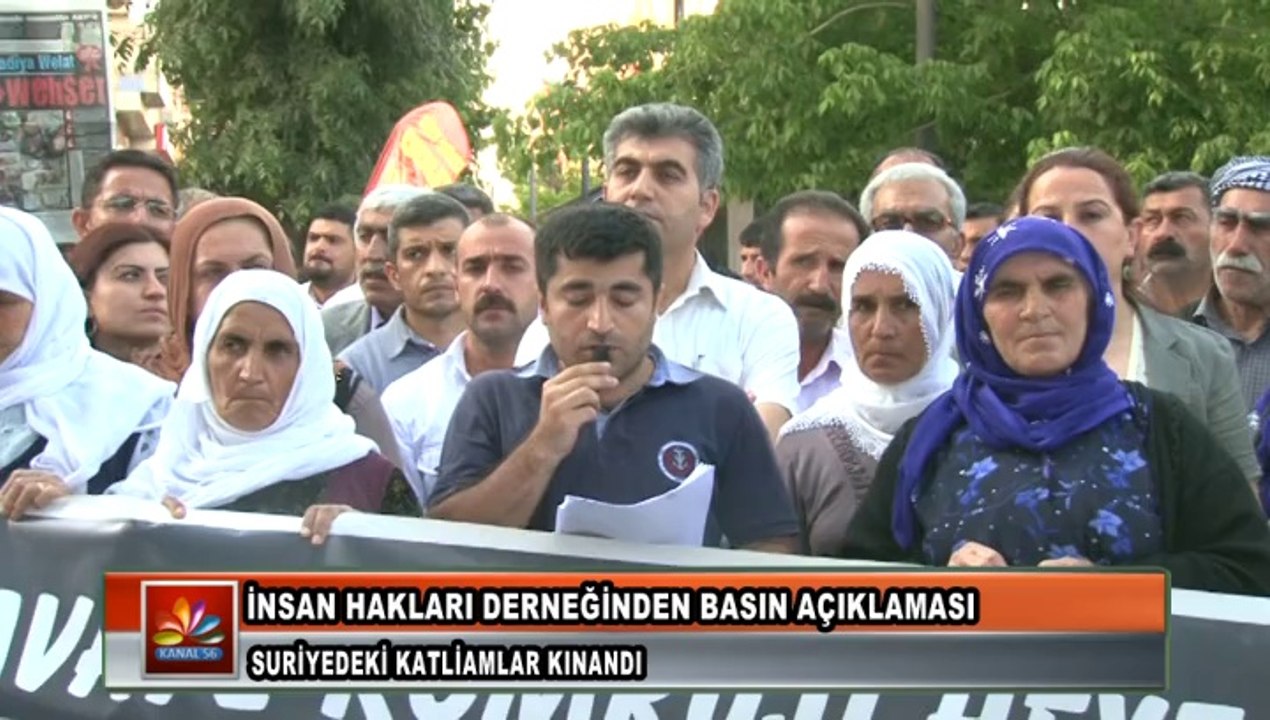 İnsan Hakları Derneğinden Basın Açıklaması