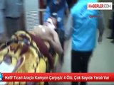 Hafif Ticari Araçla Kamyon Çarpıştı: 4 Ölü, Çok Sayıda Yaralı Var (1)