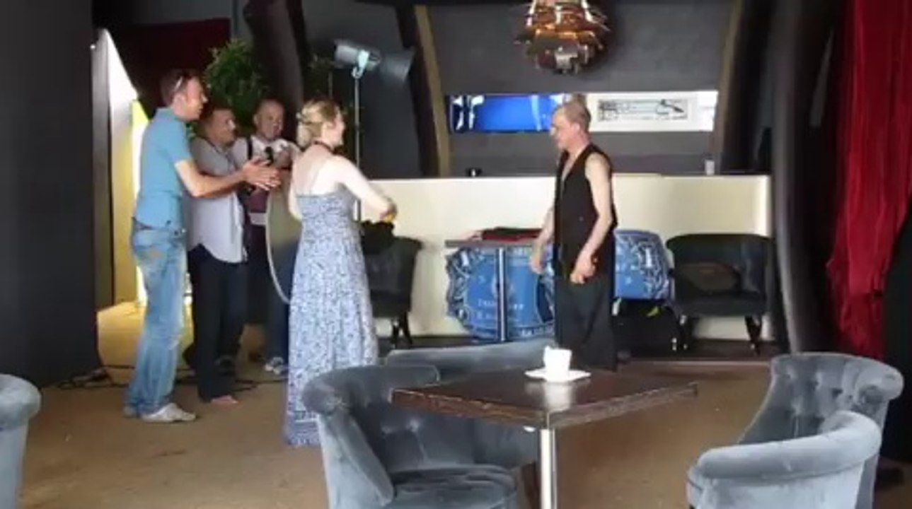 Coulisses de la séance photo SCL et Denis Lavant - 2/2