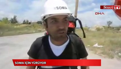 Soma için İstanbul'dan yola çıktı