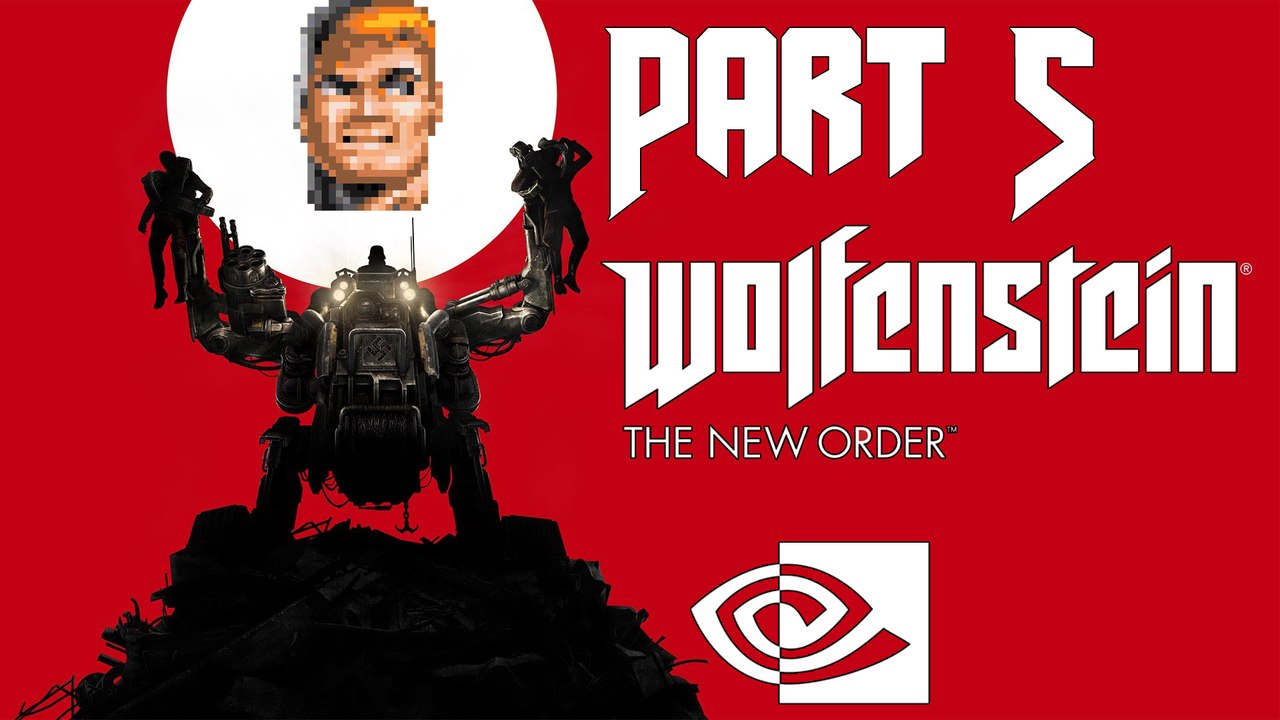 Wolfenstein 3D The New Order PC Walkthrough # 5 - Il Rifugio | GTX 670