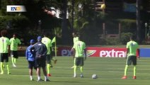 Selección de Brasil redobla el trabajo ofensivo