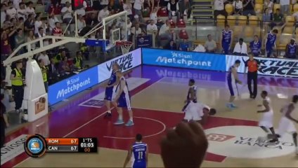 Acea Roma-Acqua Vitasnella Cantù  la azione chiave di Gara3