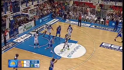 Enel Brindisi-Banco di Sardegna Sassari  la azione chiave di Gara3