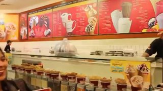 ▶ This is how they serve ice cream in Dubai