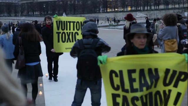 Greepeace / Fashion week 2013