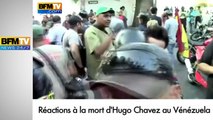 Réactions au Vénézuela après la mort de Chavez