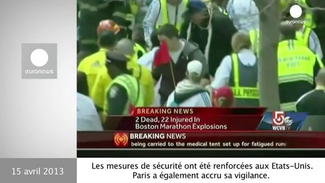 Retour en images sur les attentats du marathon de Boston