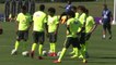 Neymar and teammates continue training for World Cup