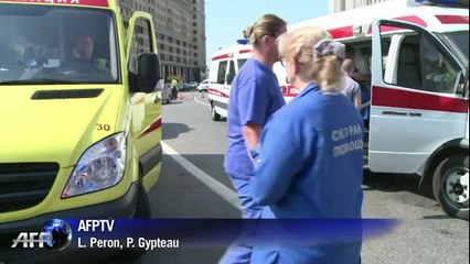 Incendie dans le métro à Moscou, 4500 personnes évacuées