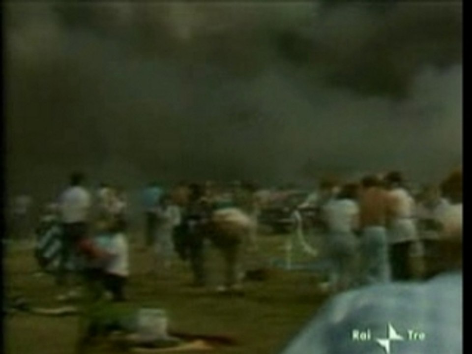 crash avion violent