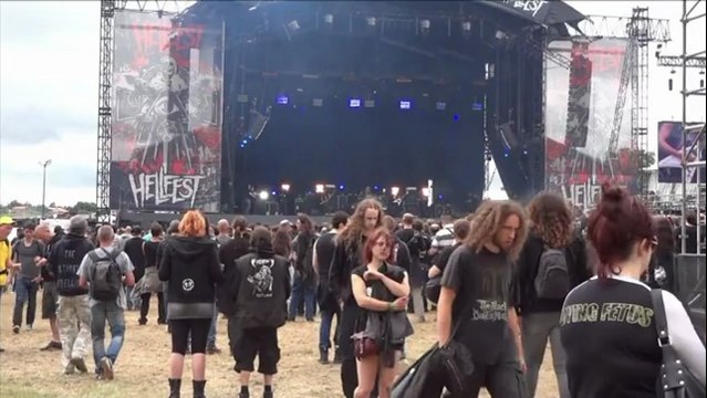 Le festival de rock metal Hellfest