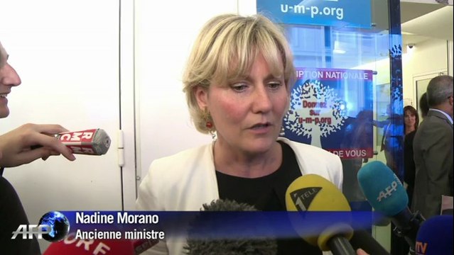 Sarkozy devant l'UMP: comme un air de retour