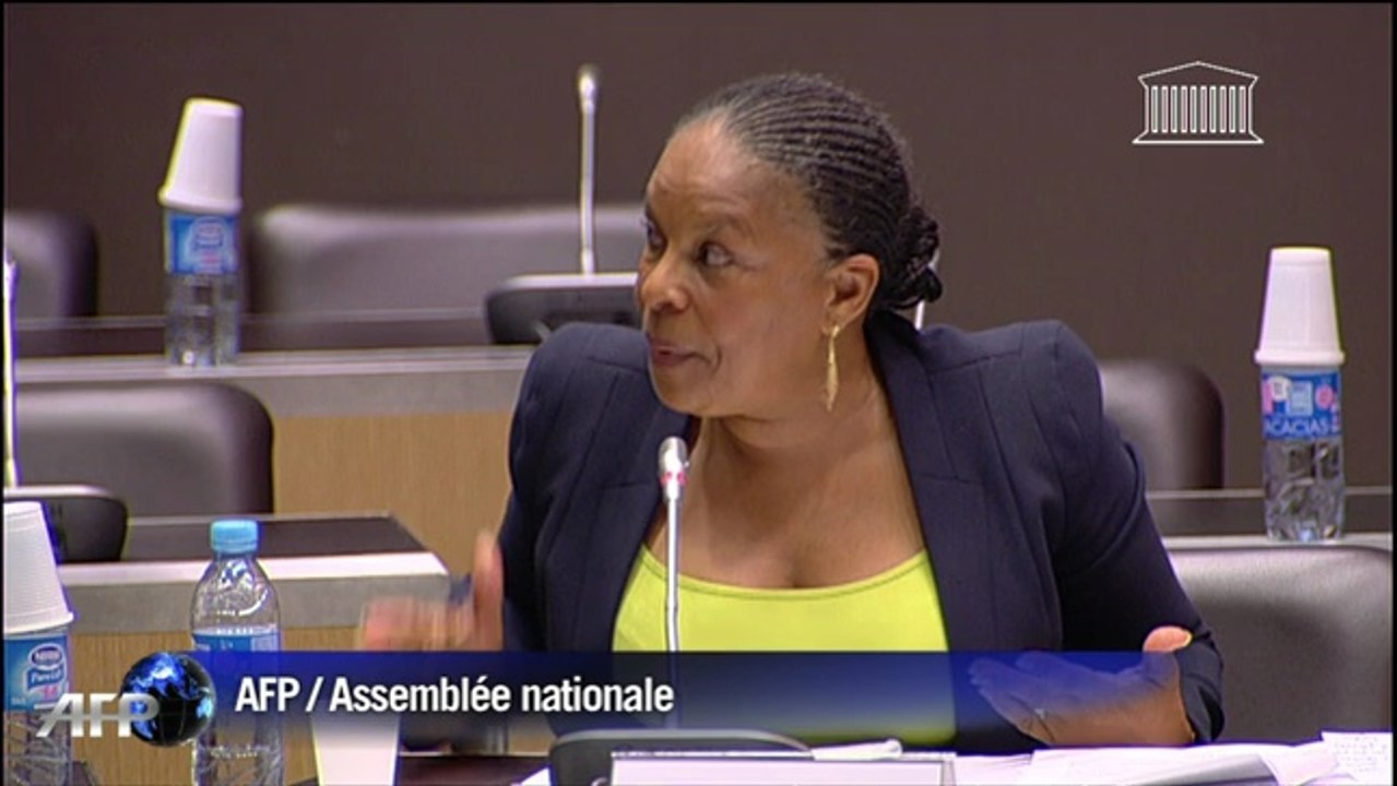 Vif échange entre Christiane Taubira et des membres de la commission Cahuzac
