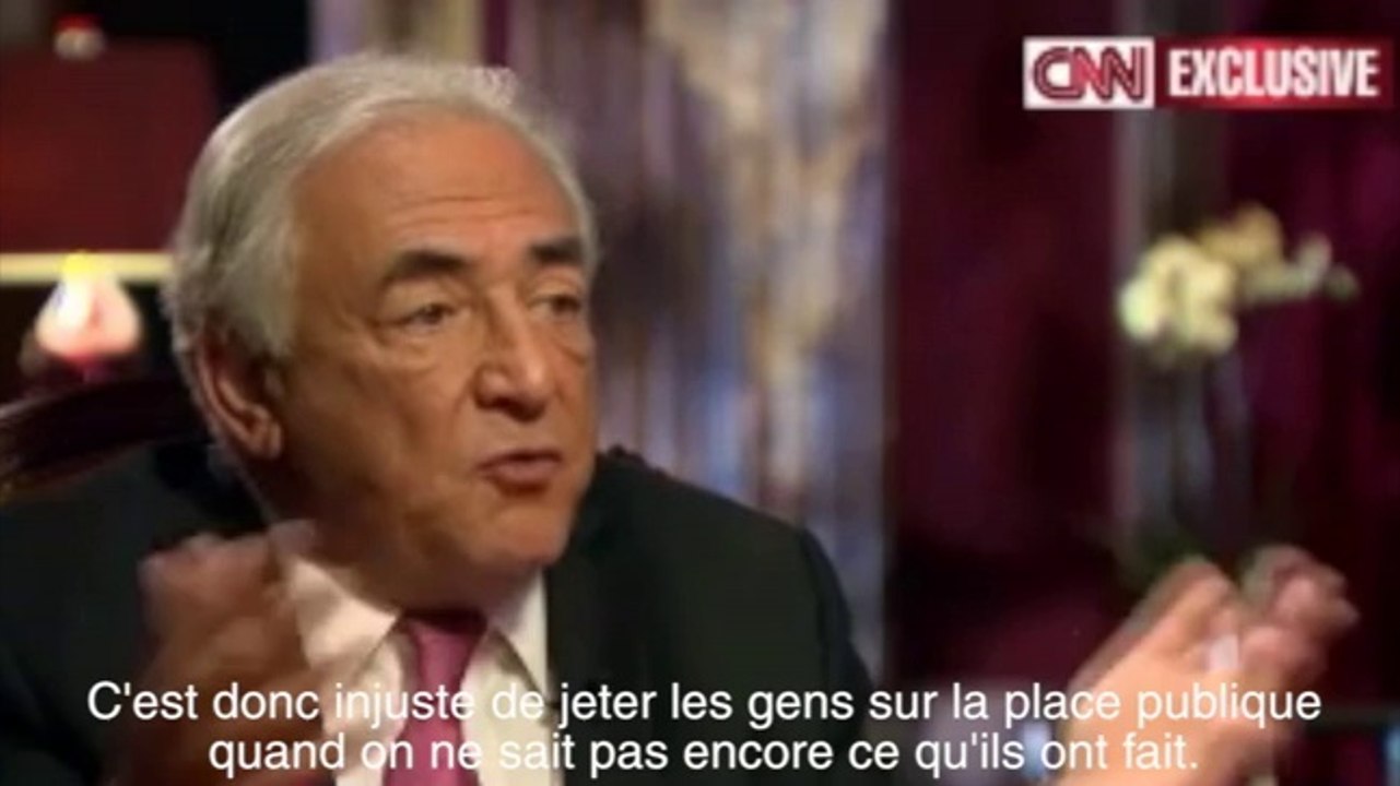 DSK revient sur son arrestation à New York après l'affaire du Sofitel