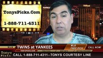 MLB Pick New York Yankees vs. Minnesota Twins Odds Prediction Preview 5-31-2014