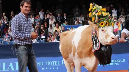 Roger Federer à Gstaad 1