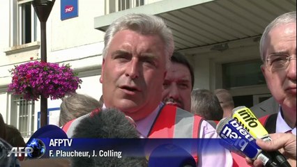 Bretigny-sur-Orge: le ministre des Transports s'est rendu sur les lieux
