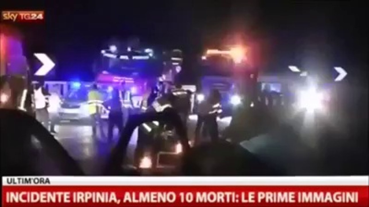 Italie: au moins 38 morts dans un accident de bus