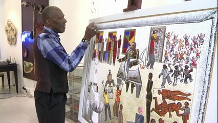 Exposition à Johannesbourg sur la vie de Mandela