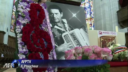 Dernier hommage à l'accordéoniste André Verchuren