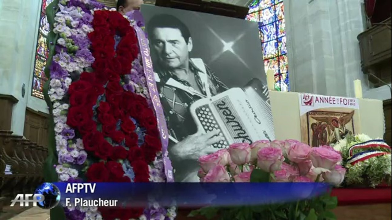Dernier hommage à l'accordéoniste André Verchuren