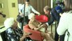 Canicule: Bertrand Delanoë visite un Ephad paré pour affronter la chaleur