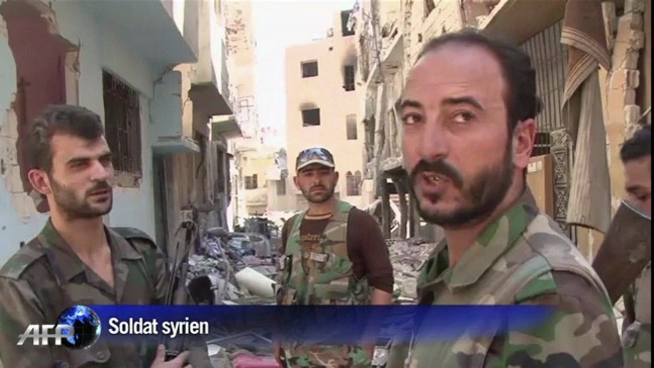 Homs: un quartier pulvérisé par les combats