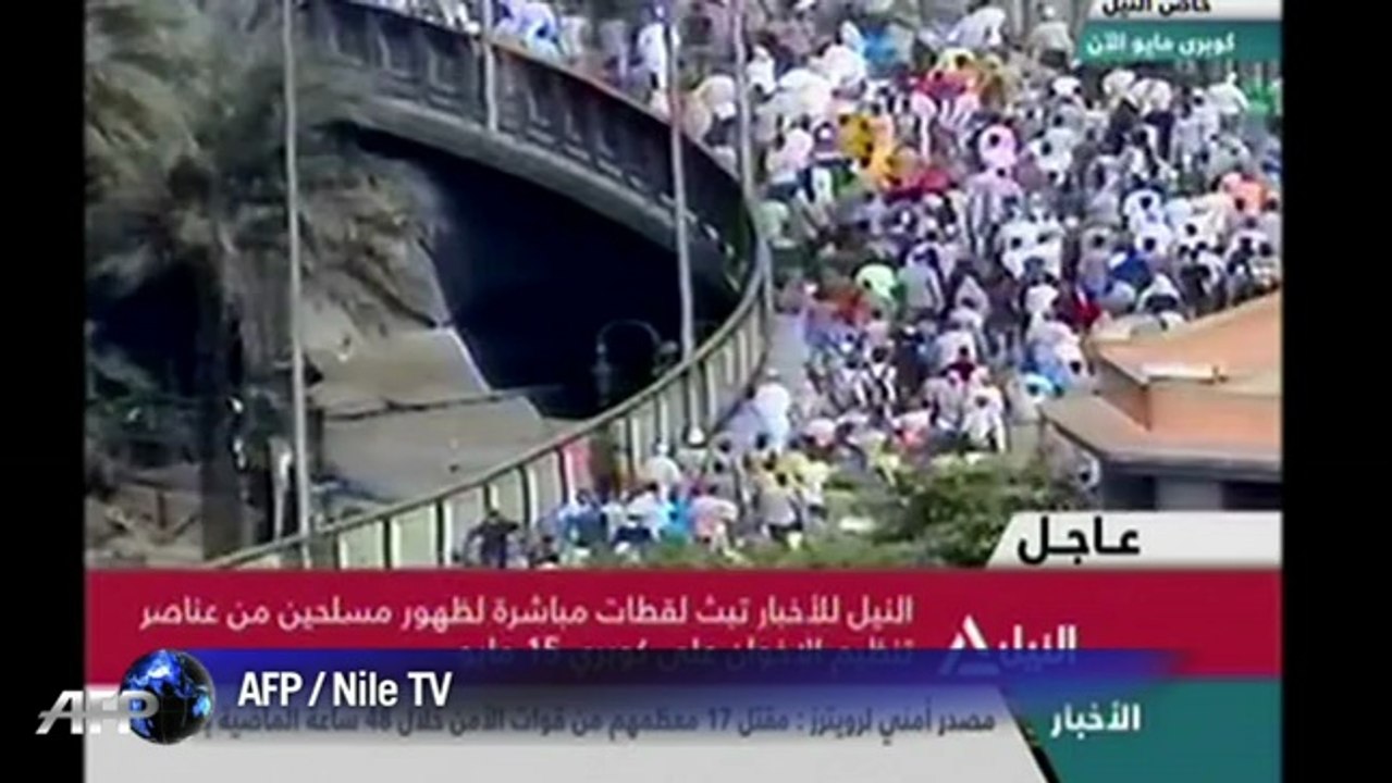Egypte: des tirs retentissent dans divers ...