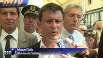Cannes: Manuel Valls à Cannes après deux braquages
