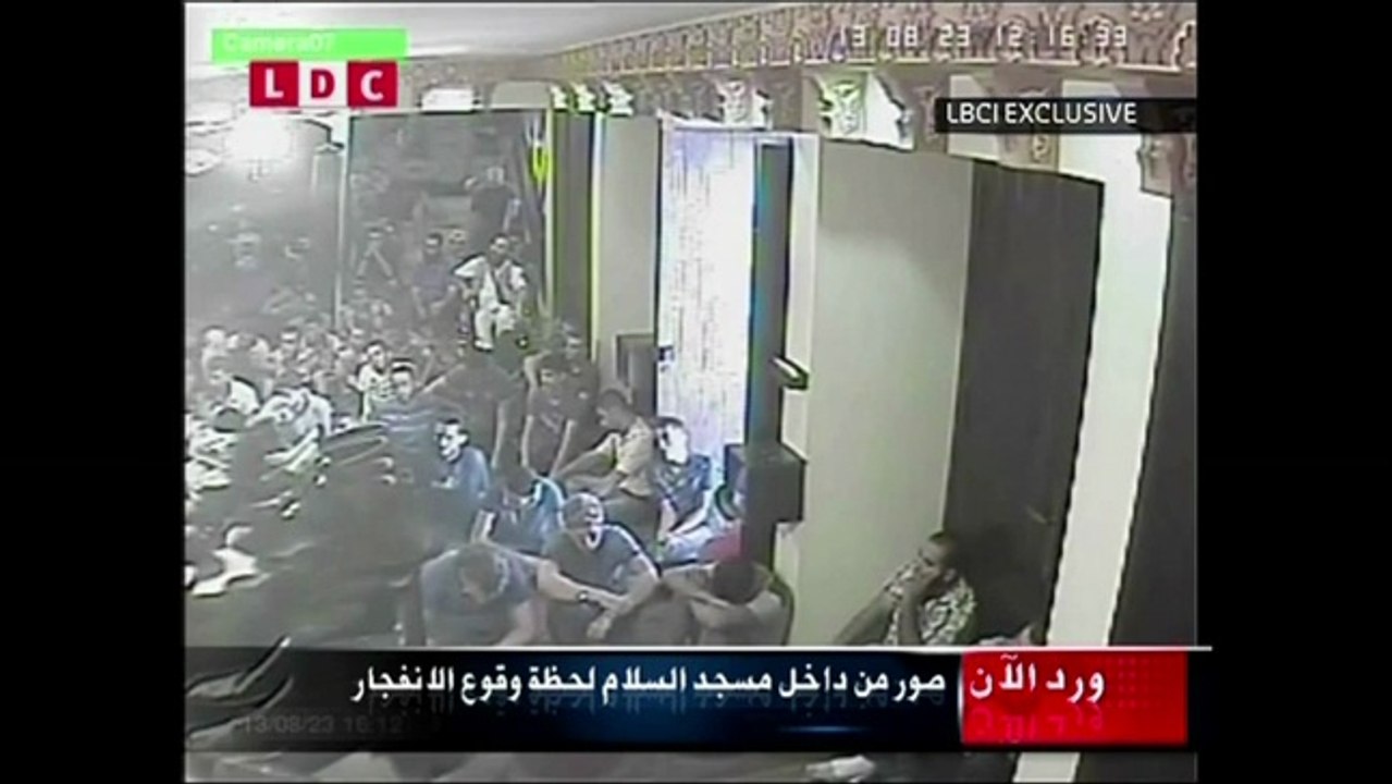 Liban: une caméra de surveillance filme une des explosions