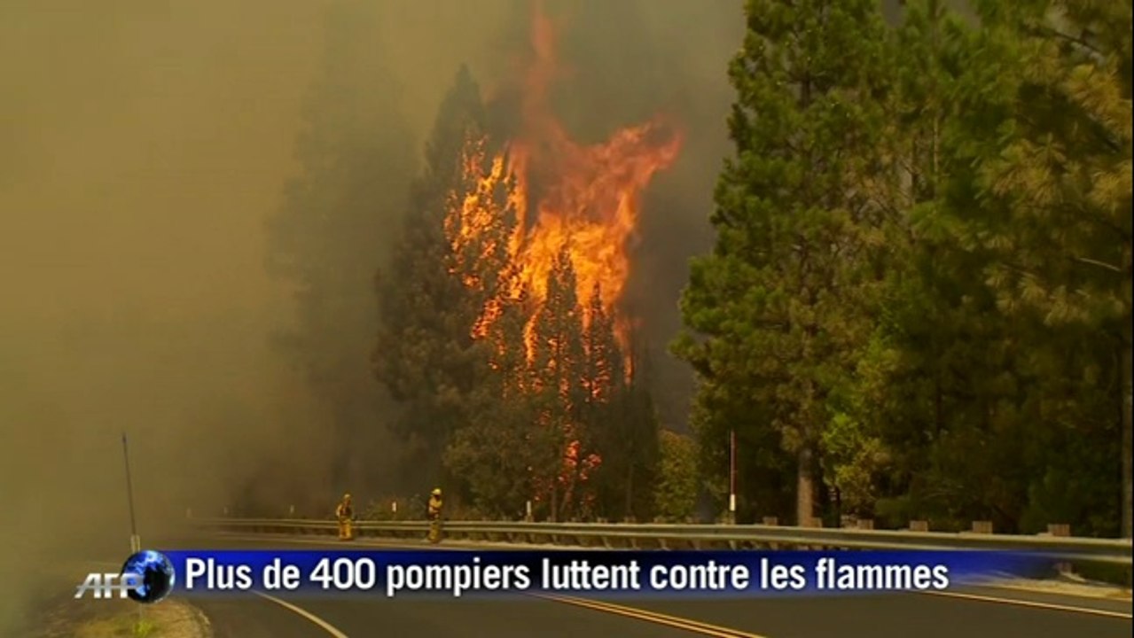 Incendie giganstesque au Etats-Unis