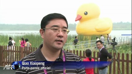 Rubber Duck à Pékin