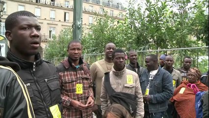 Manifestation à Paris pour une baisse des loyers
